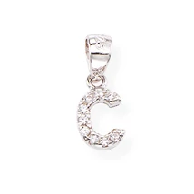 Amen ezüst C betű medál L-C