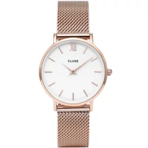 Cluse Minuit Mesh Rosegold női óra CW0101203001