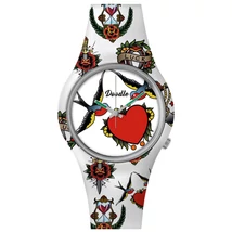 Doodle Tattoo Mood Swallows and Hearts óra DOTA002 Doodle Tattoo Mood Swallows and Hearts óra DOTA002