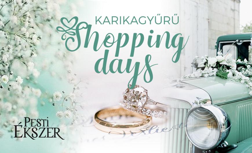 Karikagyűrű Shopping Days