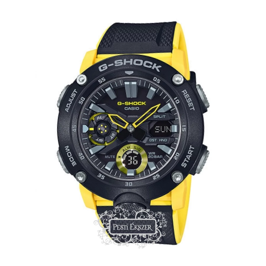 Casio G-Shock Carbon férfi óra GA-2000-1A9ER Casio G-Shock Carbon férfi óra GA-2000-1A9ER