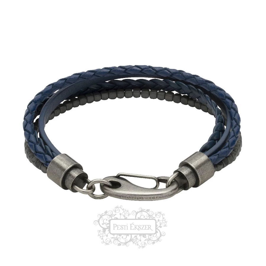 Unique férfi karkötő B387BLUE/21 Unique férfi karkötő B387BLUE/21